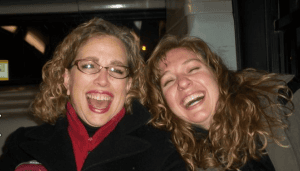Colleague, Sarah, & I in Italy.