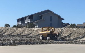 The sand mover and the caterpillar.