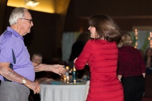 amy and dad dancing